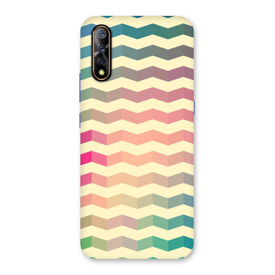 Seamless ZigZag Design Back Case for Vivo S1