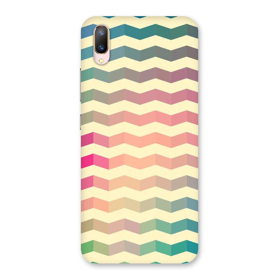 Seamless ZigZag Design Back Case for Vivo V11 Pro