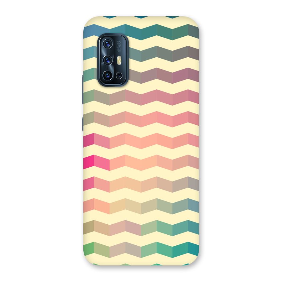 Seamless ZigZag Design Back Case for Vivo V17