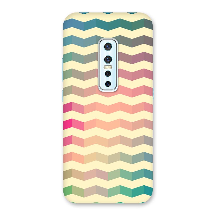 Seamless ZigZag Design Back Case for Vivo V17 Pro