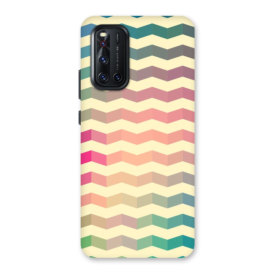 Seamless ZigZag Design Back Case for Vivo V19