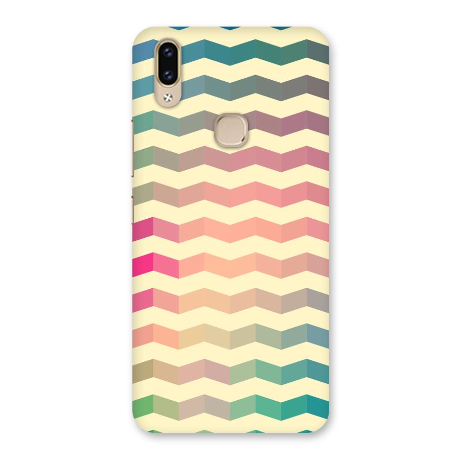Seamless ZigZag Design Back Case for Vivo V9 Youth