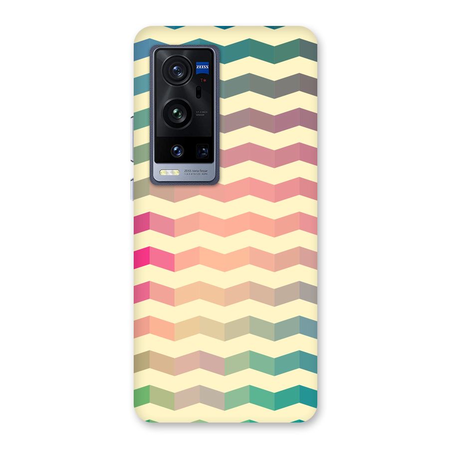 Seamless ZigZag Design Back Case for Vivo X60 Pro Plus