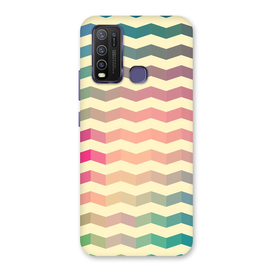 Seamless ZigZag Design Back Case for Vivo Y30