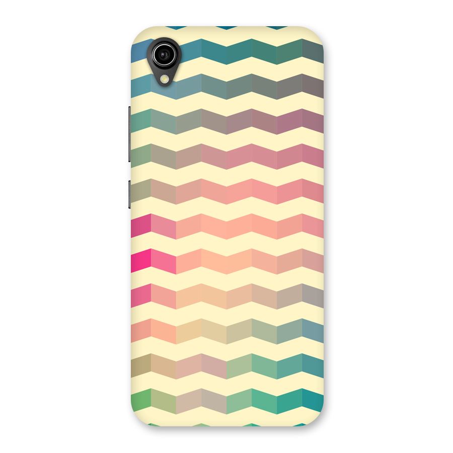 Seamless ZigZag Design Back Case for Vivo Y90