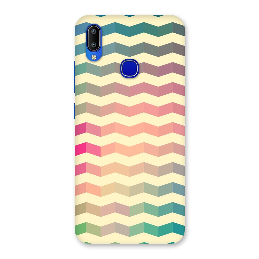 Seamless ZigZag Design Back Case for Vivo Y91