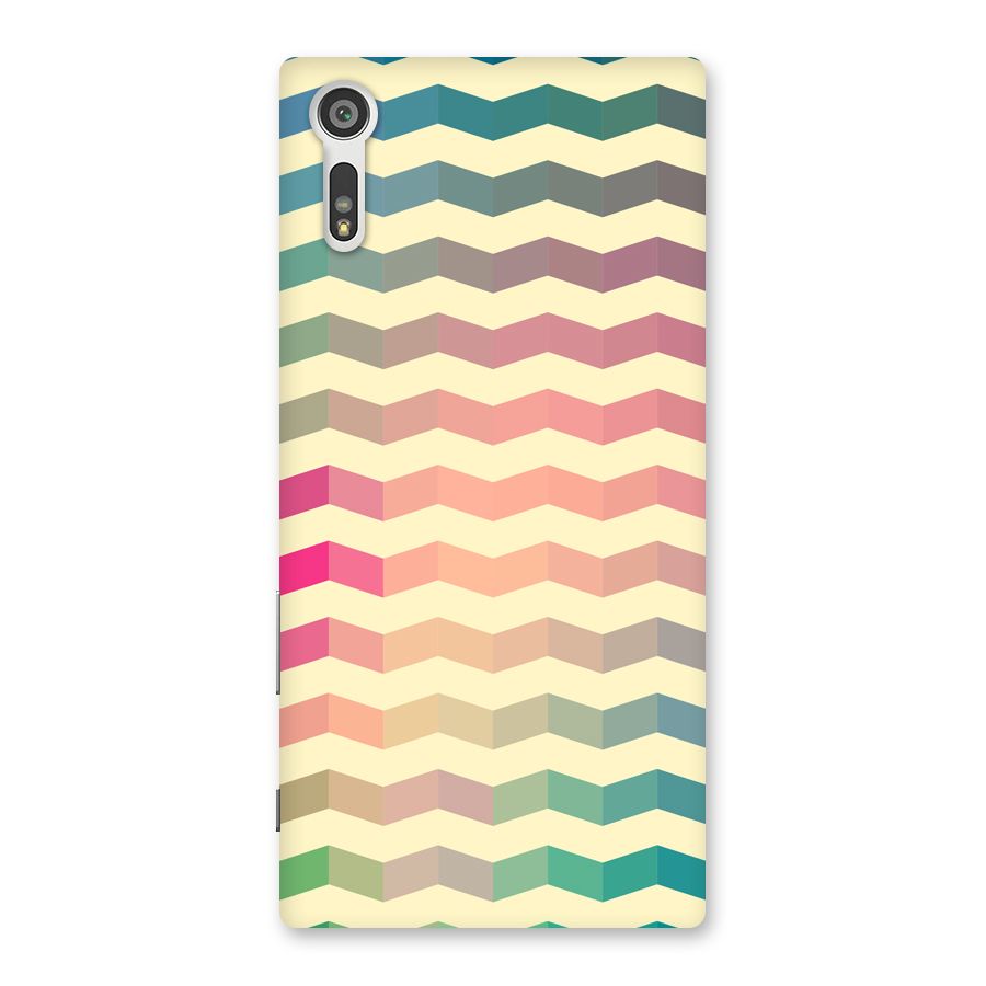 Seamless ZigZag Design Back Case for Xperia XZ