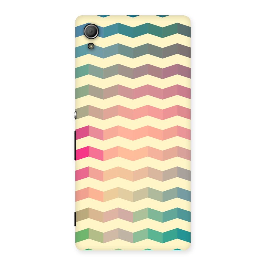 Seamless ZigZag Design Back Case for Xperia Z3 Plus