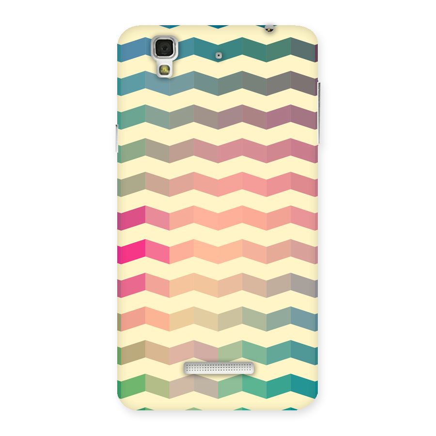 Seamless ZigZag Design Back Case for YU Yureka Plus