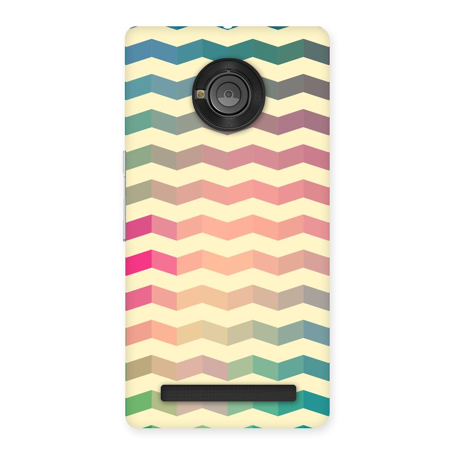 Seamless ZigZag Design Back Case for Yu Yunique