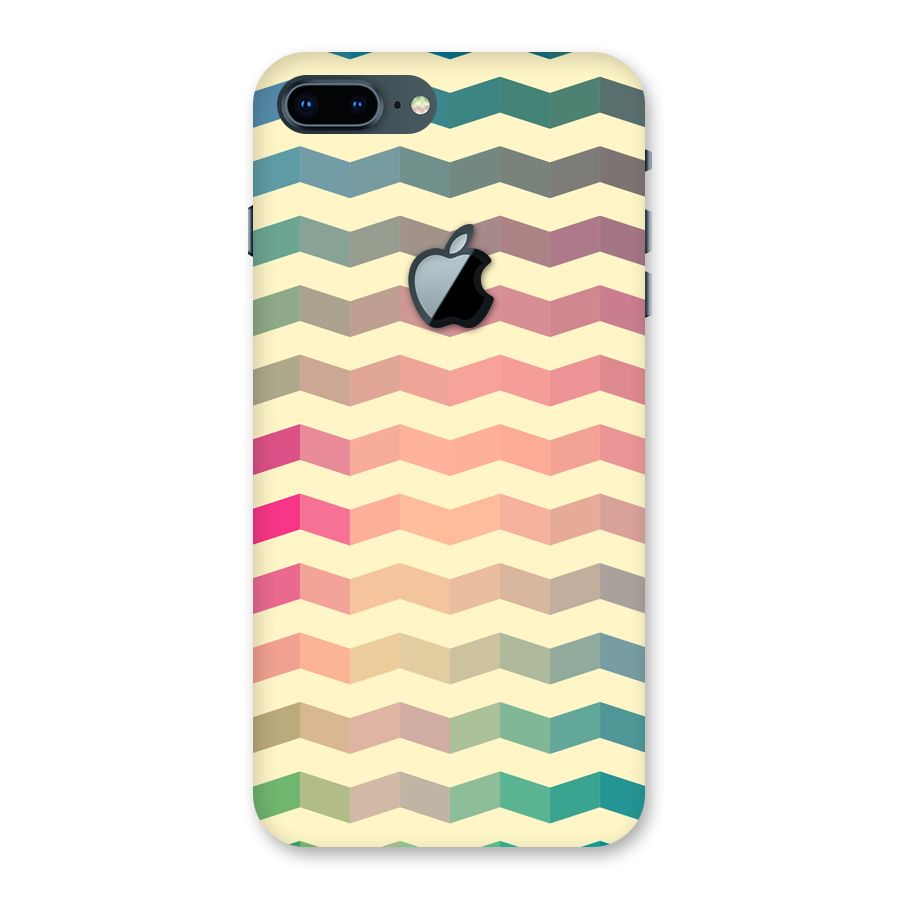 Seamless ZigZag Design Back Case for iPhone 7 Plus Apple Cut