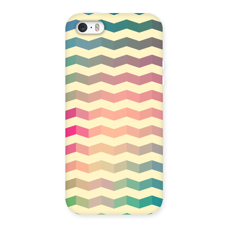 Seamless ZigZag Design Back Case for iPhone SE