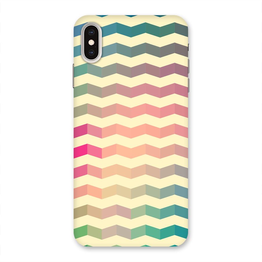 Seamless ZigZag Design Back Case for iPhone XS Max