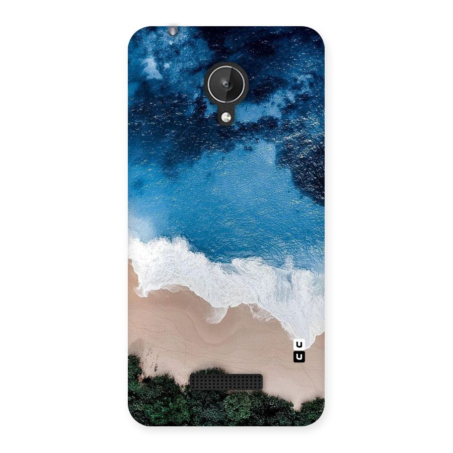 Seaside Back Case for Micromax Canvas Spark Q380