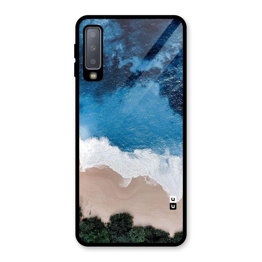 Seaside Glass Back Case for Galaxy A7 (2018)