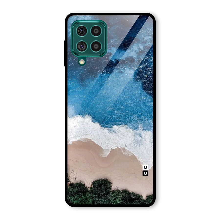 Seaside Glass Back Case for Galaxy F62