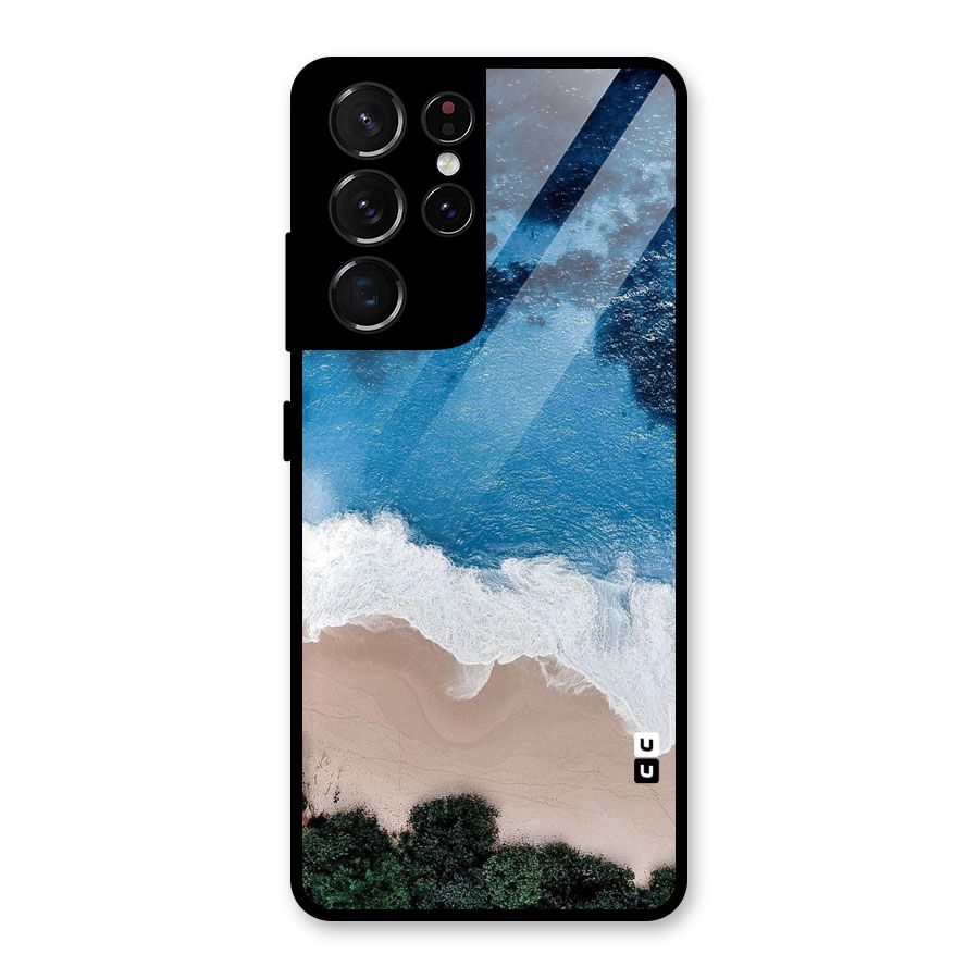 Seaside Glass Back Case for Galaxy S21 Ultra 5G