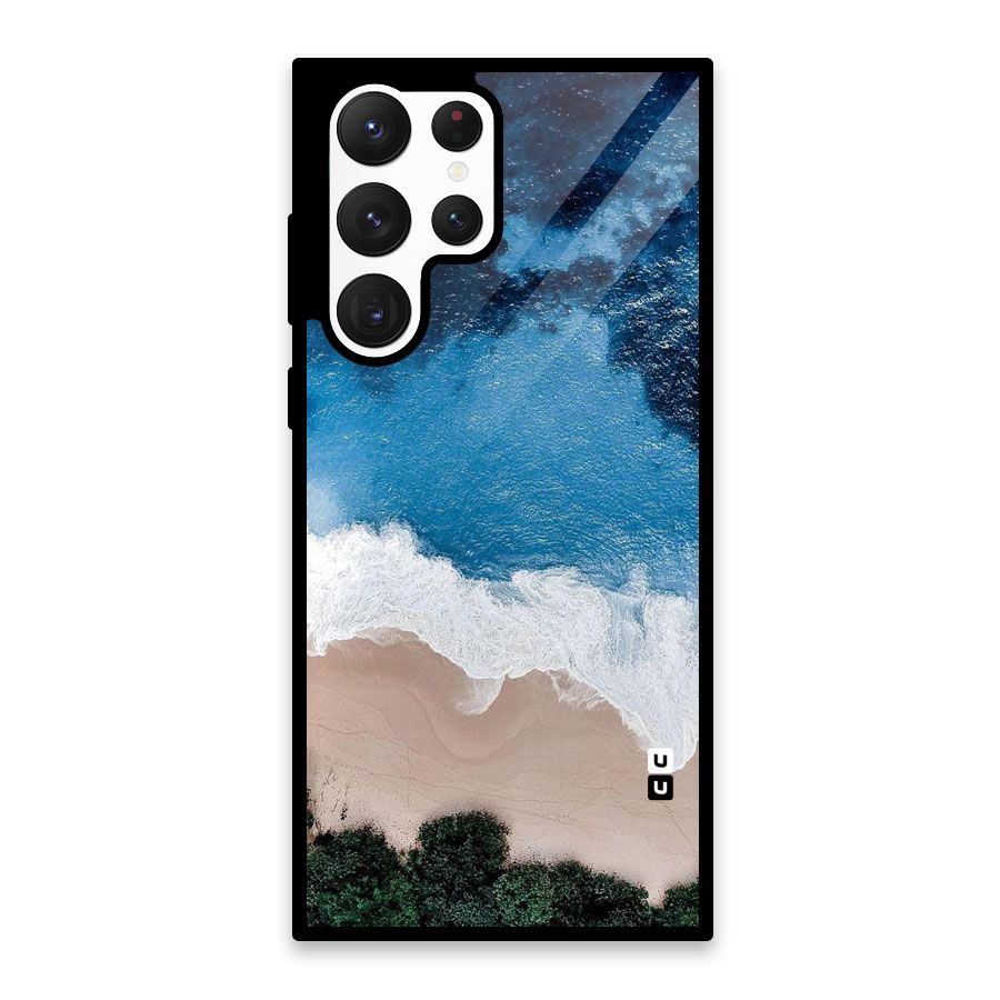 Seaside Glass Back Case for Galaxy S22 Ultra 5G