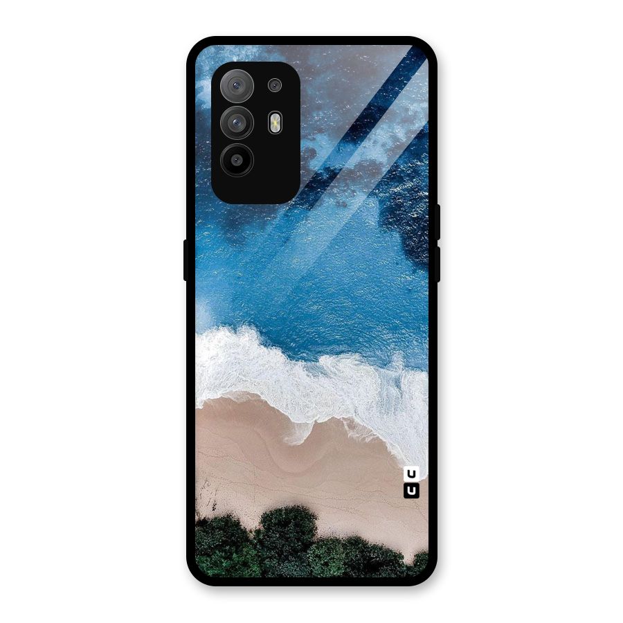 Seaside Glass Back Case for Oppo F19 Pro Plus 5G