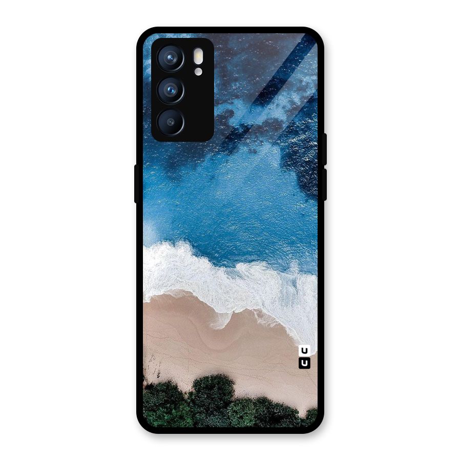 Seaside Glass Back Case for Oppo Reno6 5G