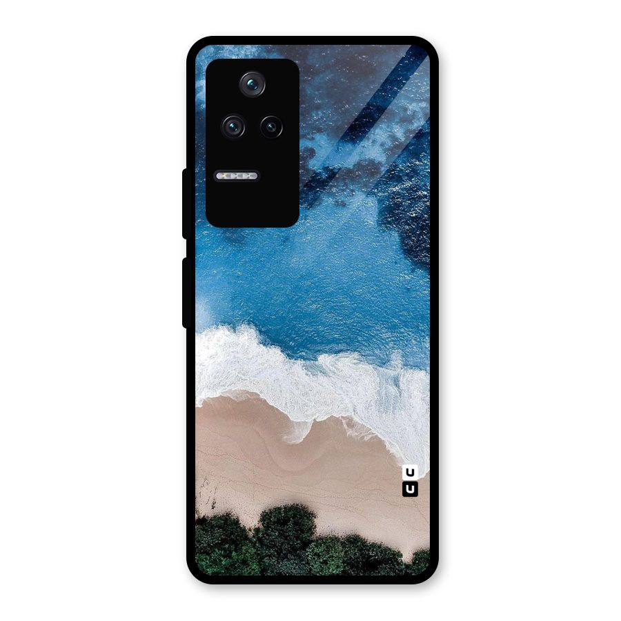 Seaside Glass Back Case for Poco F4 5G