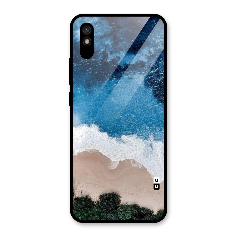 Seaside Glass Back Case for Redmi 9A