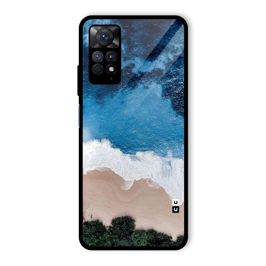 Seaside Glass Back Case for Redmi Note 11 Pro