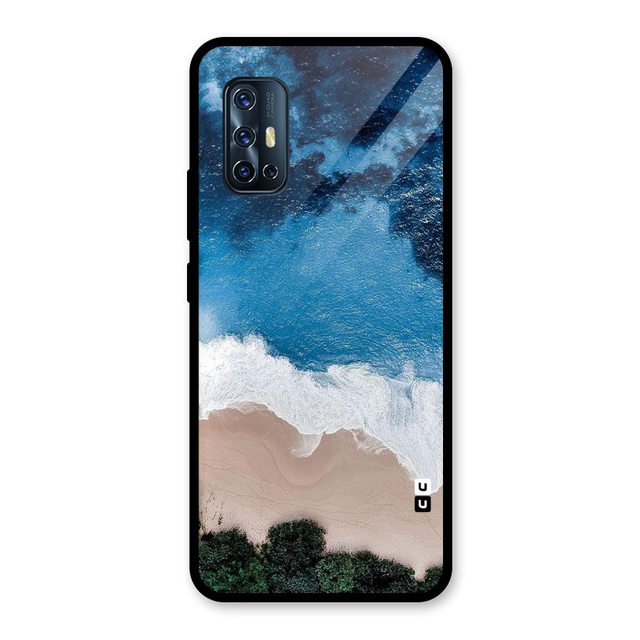Seaside Glass Back Case for Vivo V17