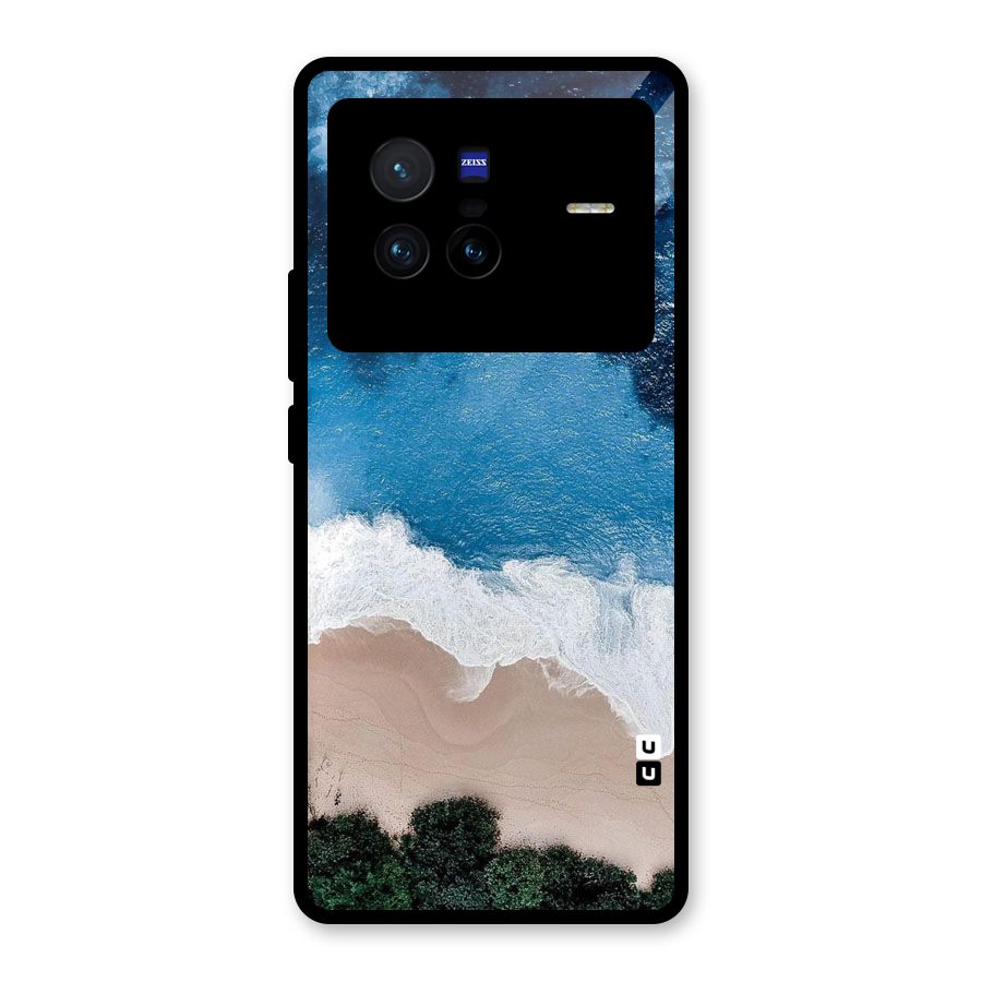 Seaside Glass Back Case for Vivo X80