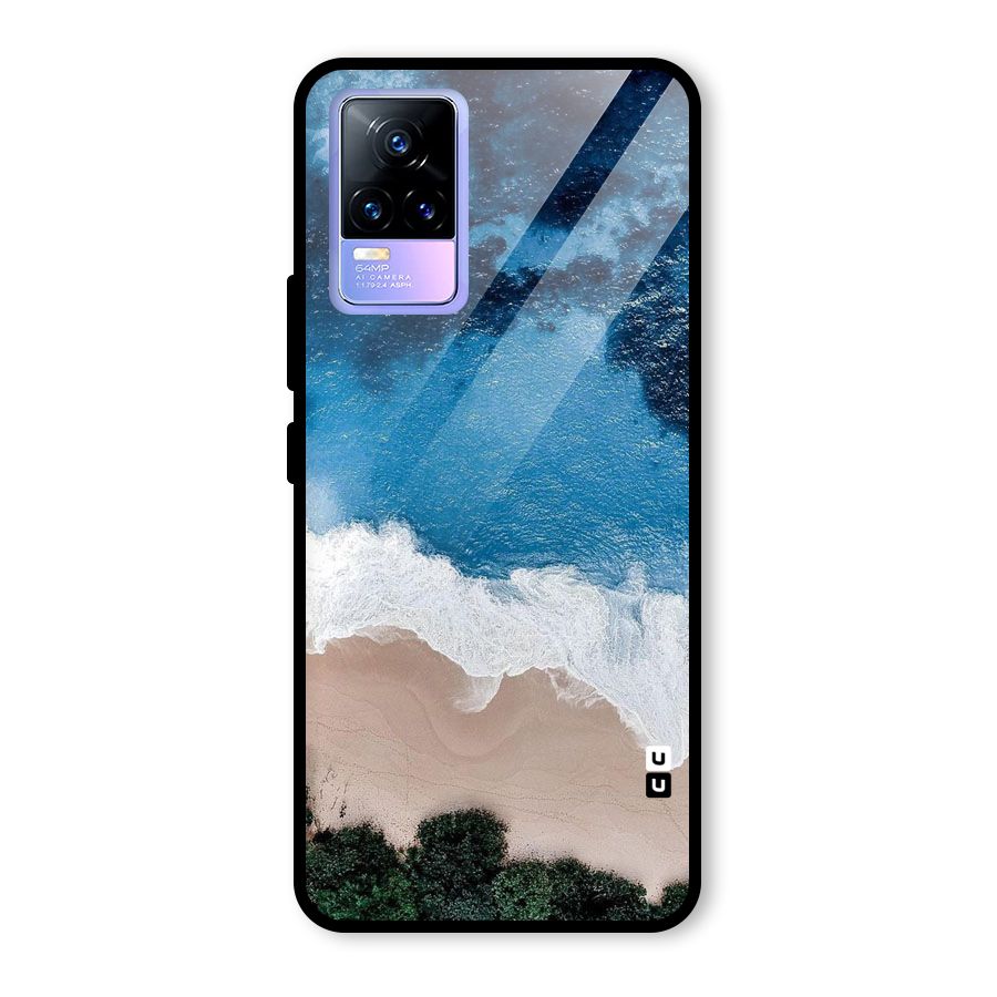 Seaside Glass Back Case for Vivo Y73