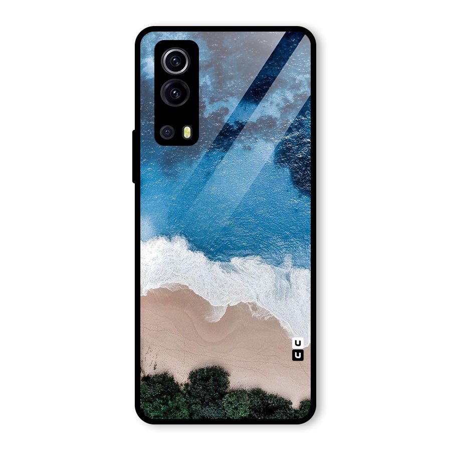 Seaside Glass Back Case for Vivo iQOO Z3