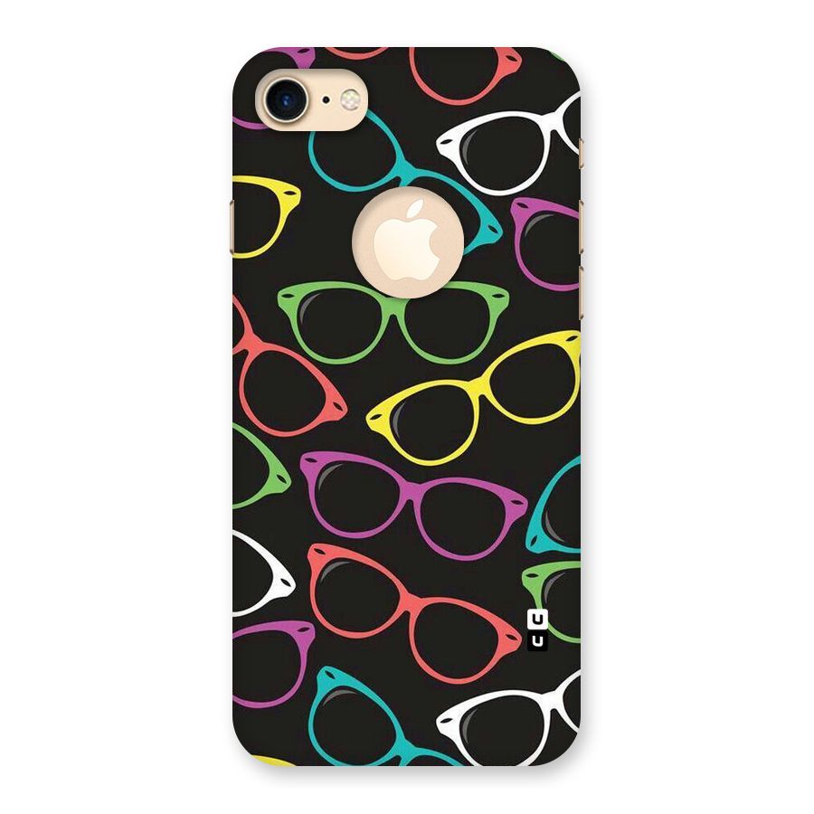 See Colours Back Case for iPhone 7 Logo Cut