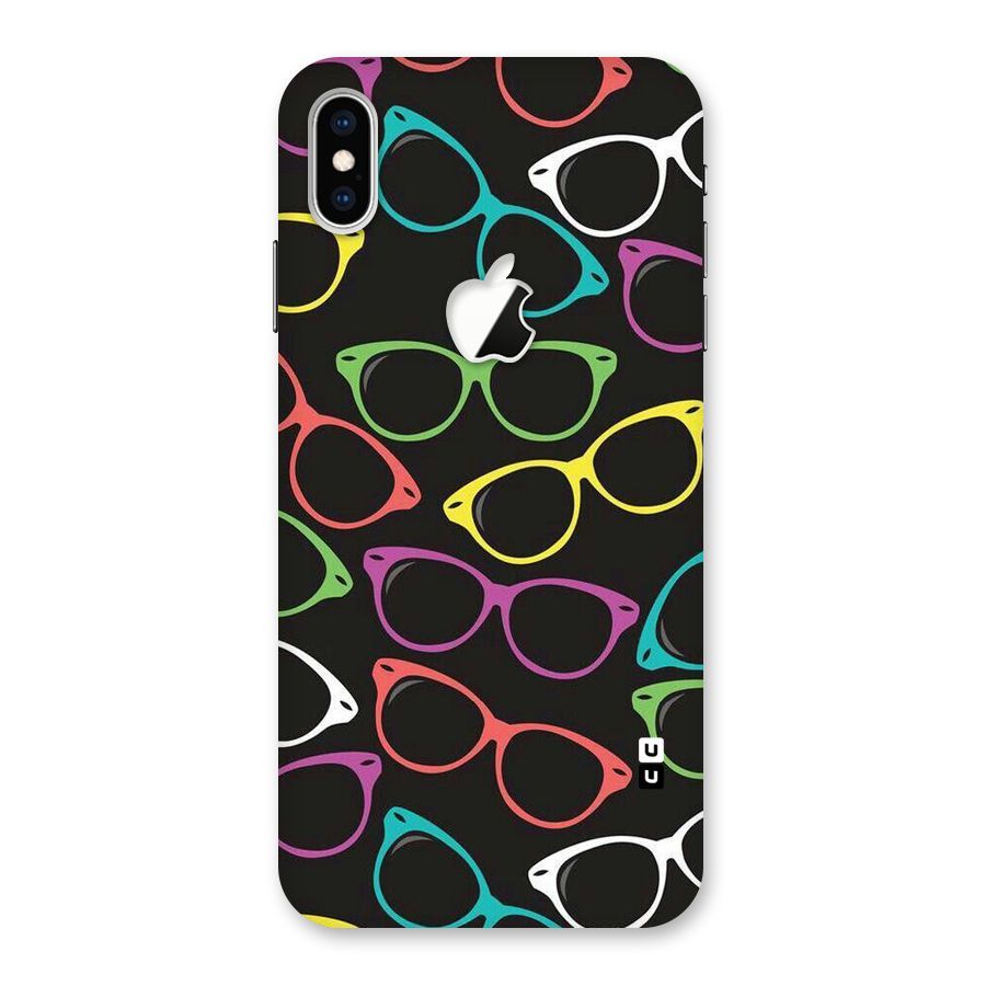 See Colours Back Case for iPhone XS Max Apple Cut