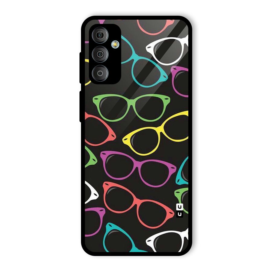 See Colours Glass Back Case for Galaxy F23