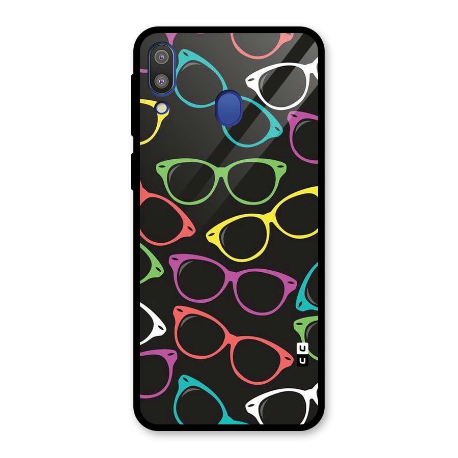 See Colours Glass Back Case for Galaxy M20
