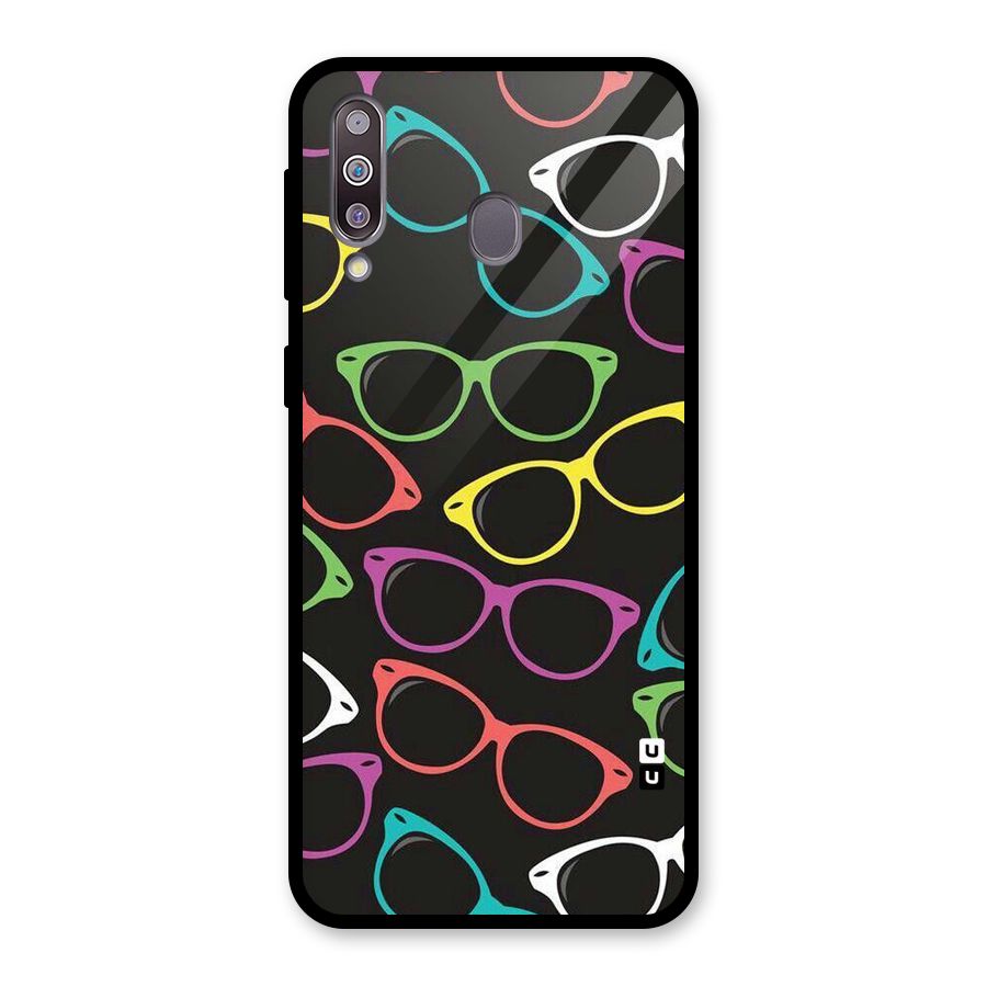 See Colours Glass Back Case for Galaxy M30