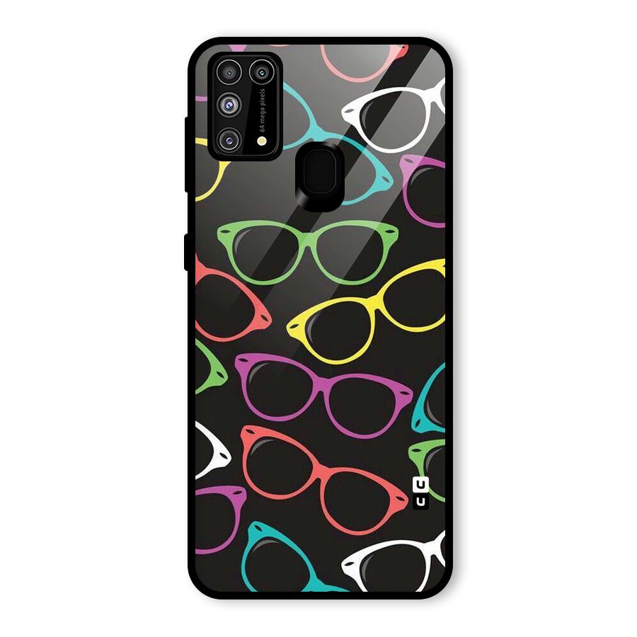 See Colours Glass Back Case for Galaxy M31