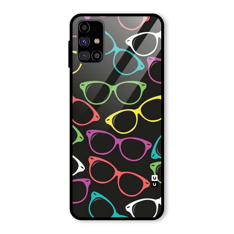 See Colours Glass Back Case for Galaxy M31s