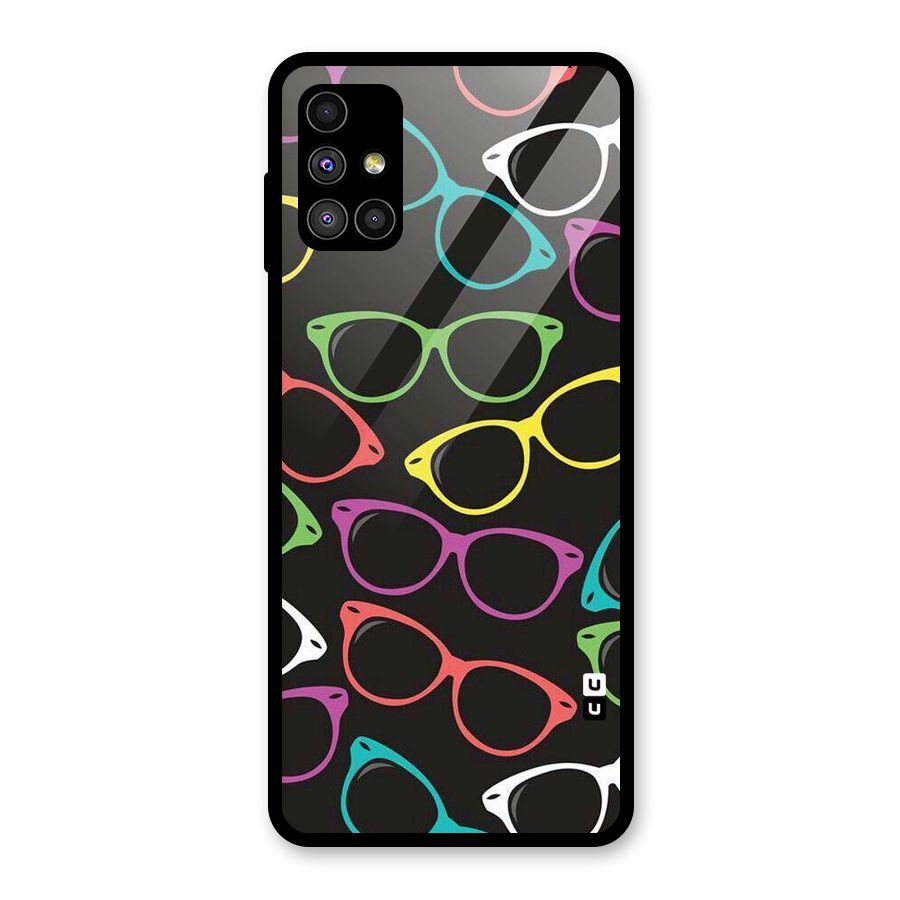 See Colours Glass Back Case for Galaxy M51