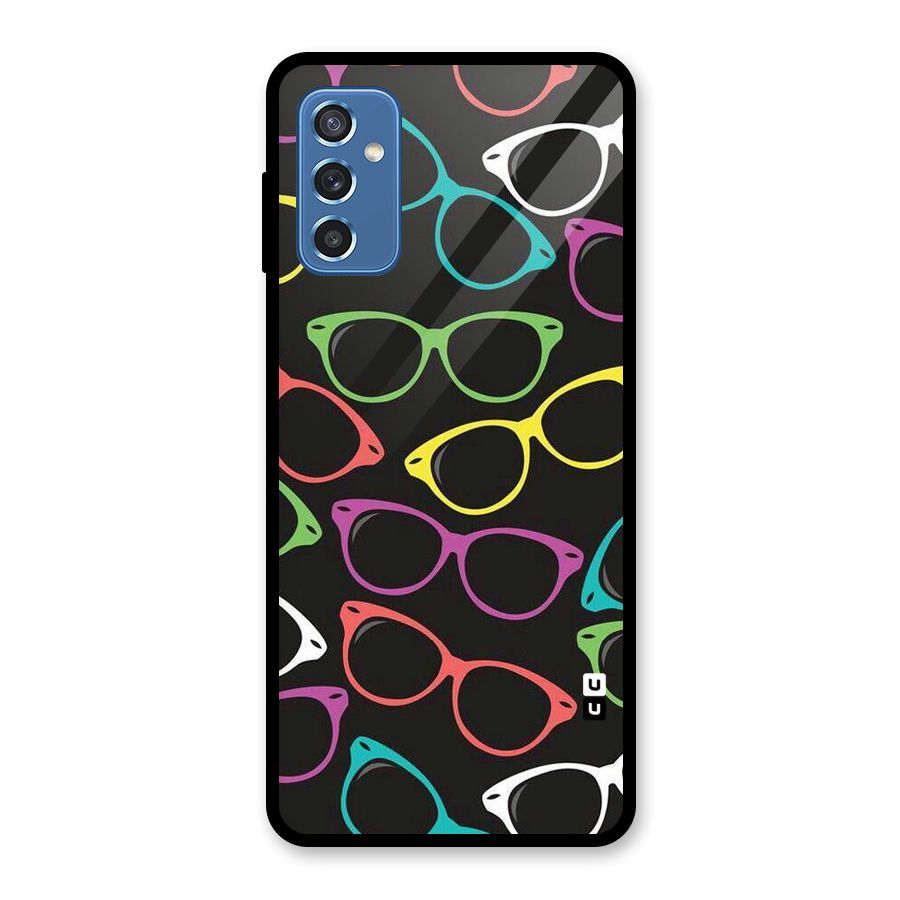 See Colours Glass Back Case for Galaxy M52 5G