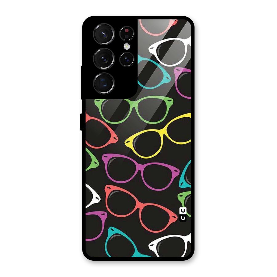 See Colours Glass Back Case for Galaxy S21 Ultra 5G
