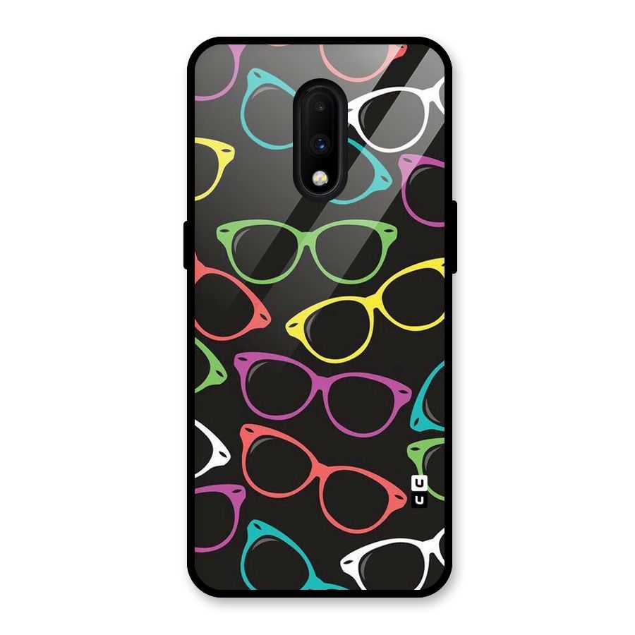 See Colours Glass Back Case for OnePlus 7