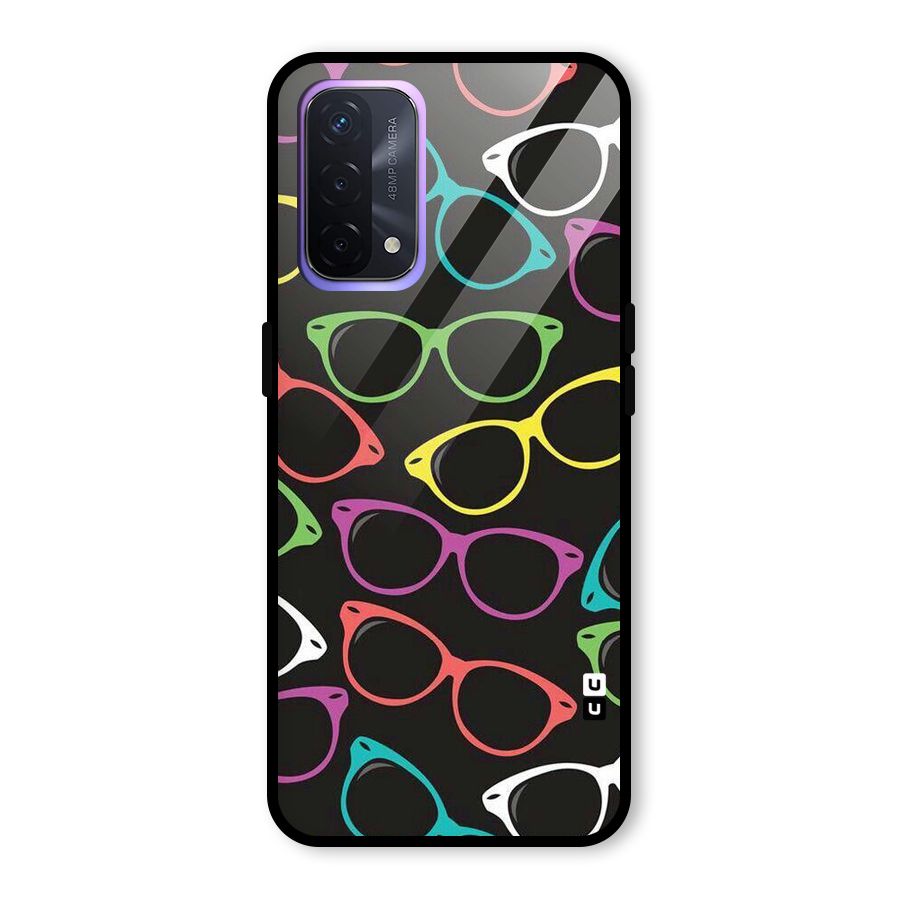 See Colours Glass Back Case for Oppo A74 5G