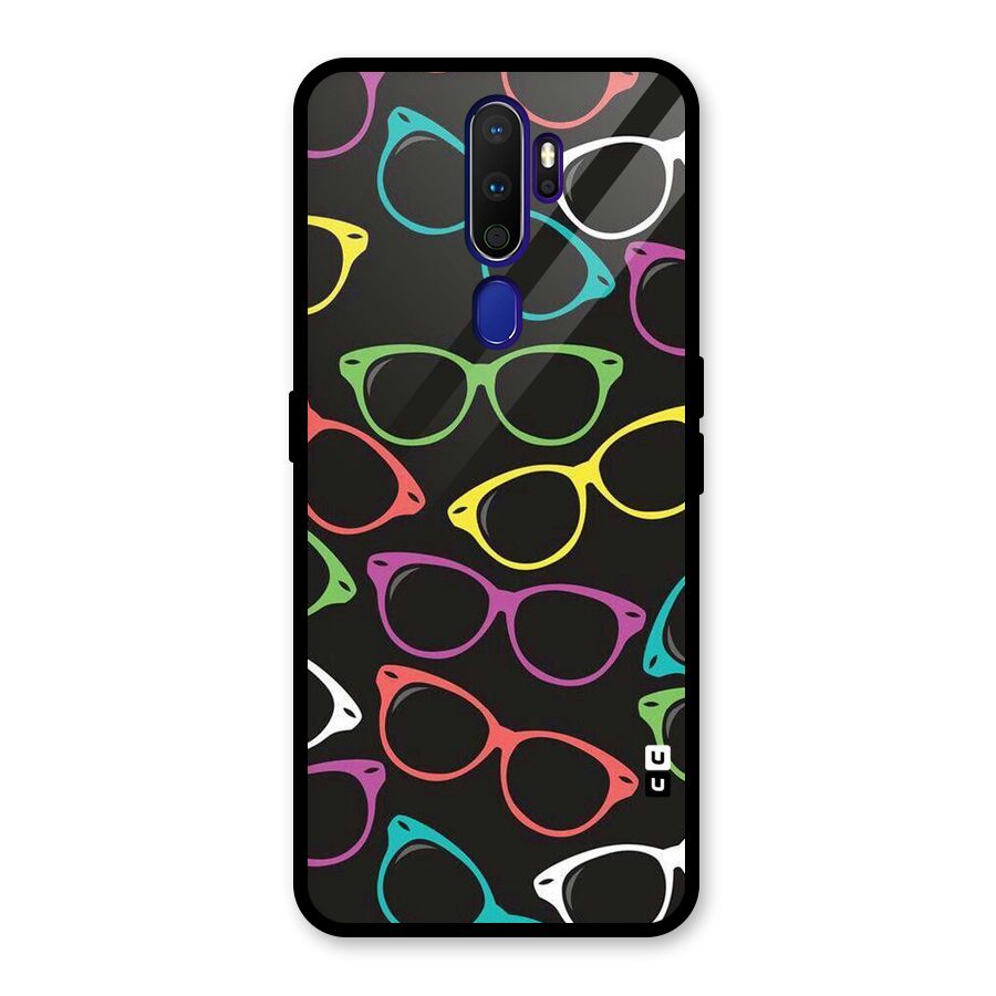 See Colours Glass Back Case for Oppo A9 (2020)