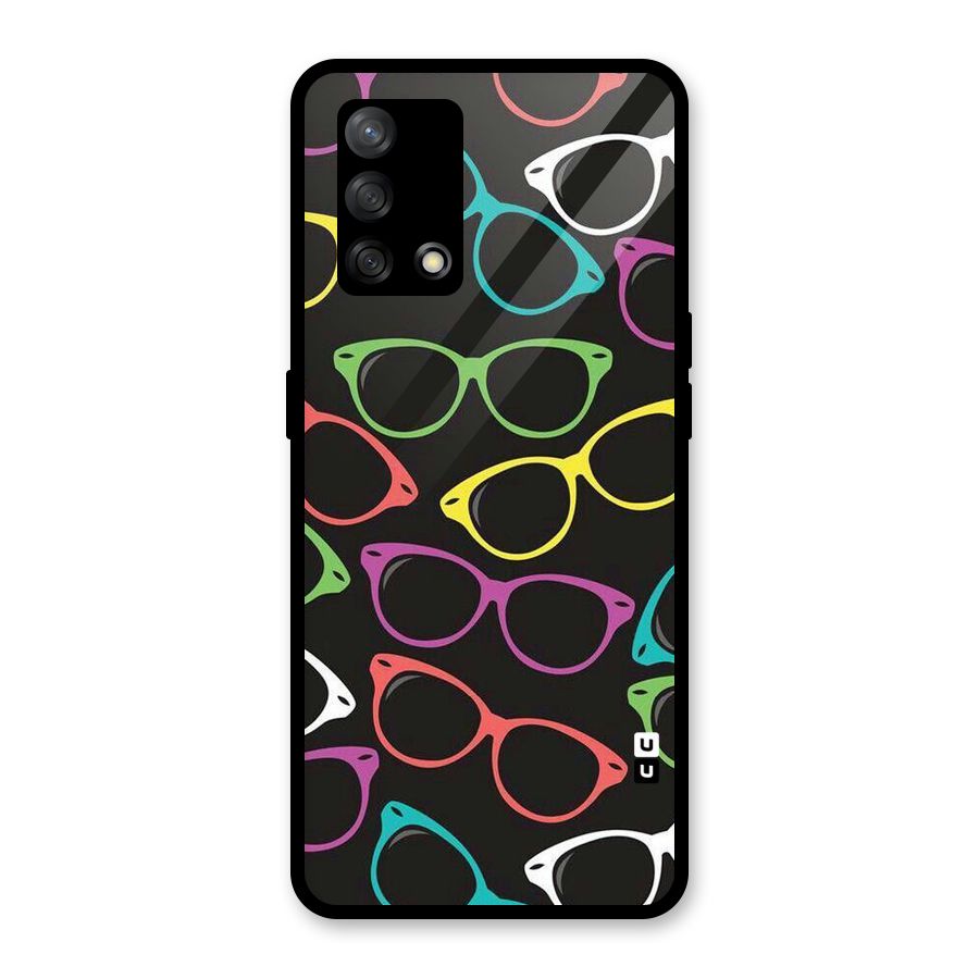 See Colours Glass Back Case for Oppo F19
