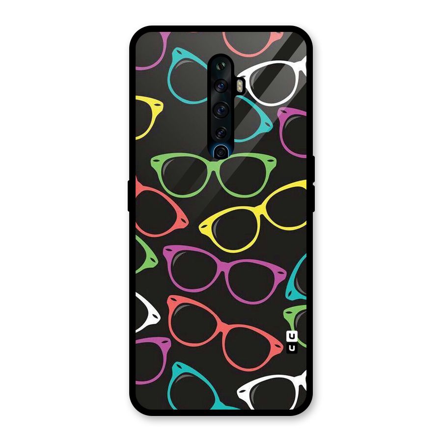 See Colours Glass Back Case for Oppo Reno2 F