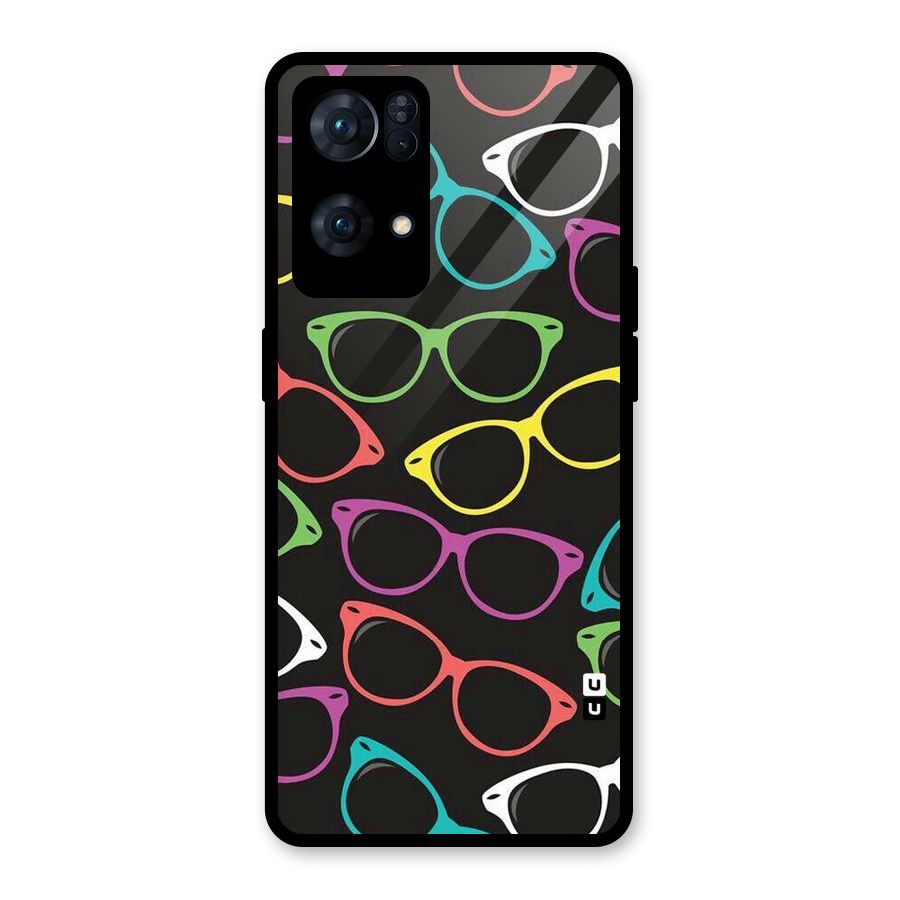 See Colours Glass Back Case for Oppo Reno7 Pro 5G