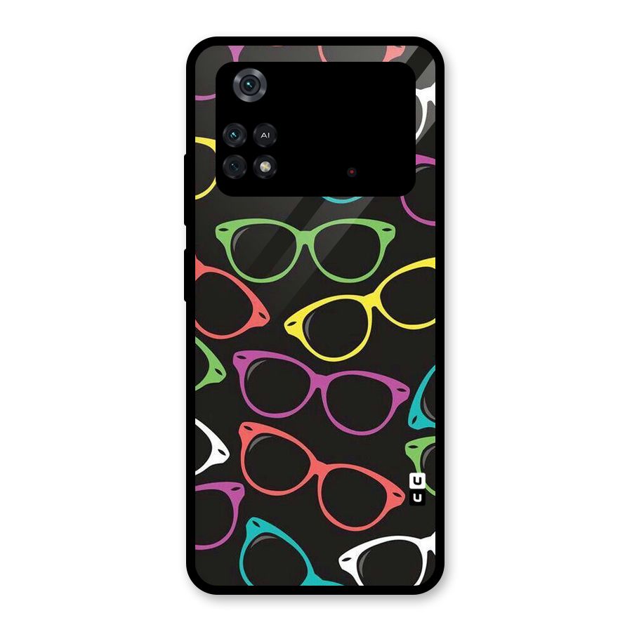 See Colours Glass Back Case for Poco M4 Pro 4G