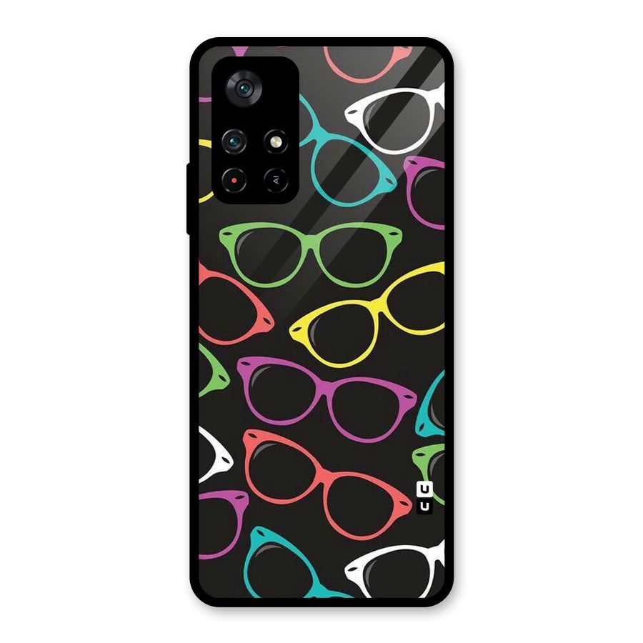 See Colours Glass Back Case for Poco M4 Pro 5G