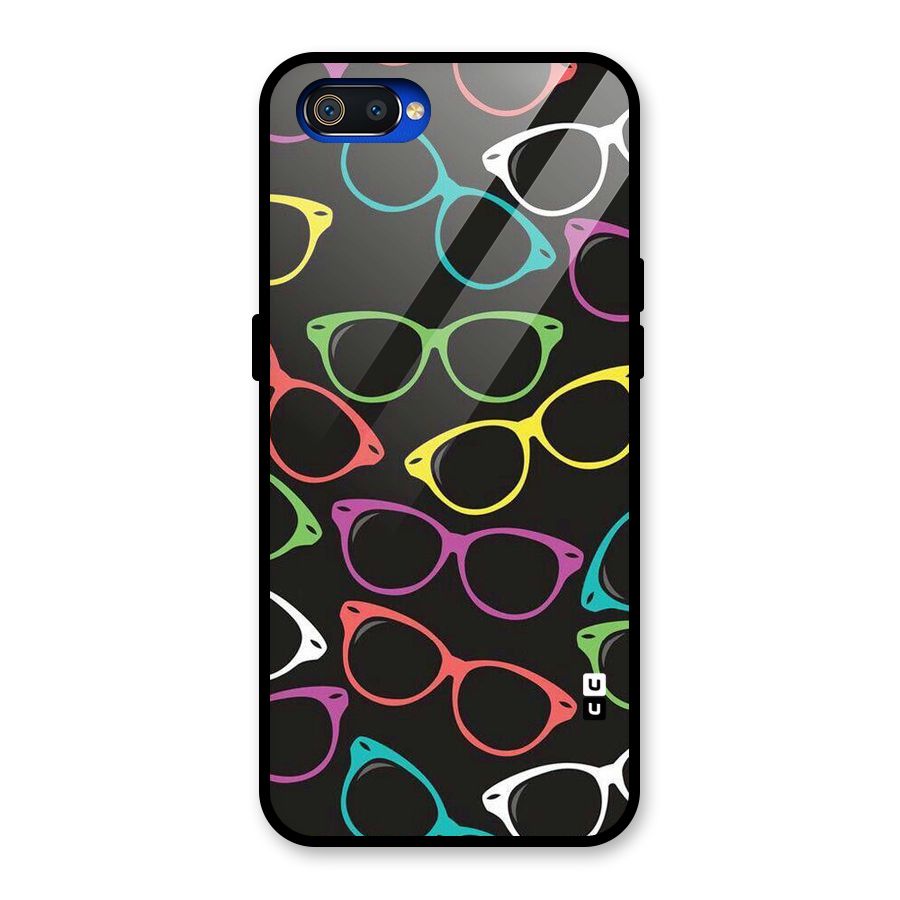 See Colours Glass Back Case for Realme C2